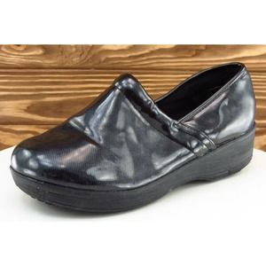 Safe Step Size 8 Wide‎ Black Clogs Shoes Synthetic Women